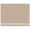 vidaXL Innvendbar Markise Beige 300 x 250 cm stoff