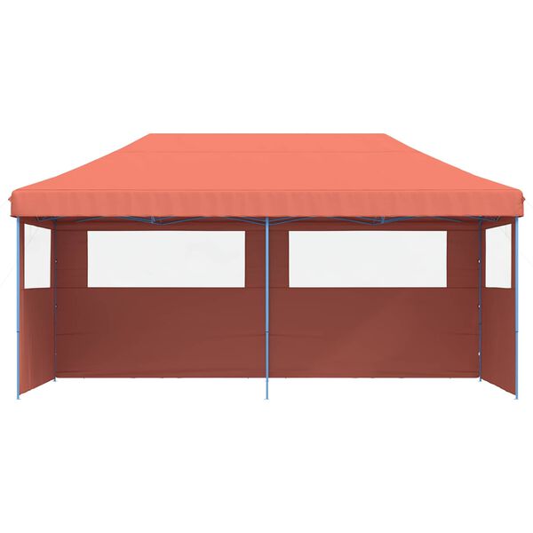 vidaXL Partytelt Terrakotta 292 x 580 x 315 cm Oxford Stoff