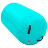 vidaXL Oppbl&aring;sbar gymnastikkrull med pumpe 100x60 cm PVC gr&oslash;nn
