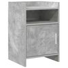 vidaXL Nattbord Betonggr&aring; 40 x 36 x 60 cm Konstruert tre