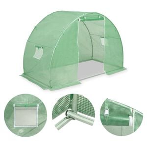 vidaXL Drivhus 4,5m&sup2; 300x150x200 cm