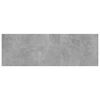 vidaXL Hylleplater 4 stk betonggr&aring; 60x20x1,5 cm sponplate