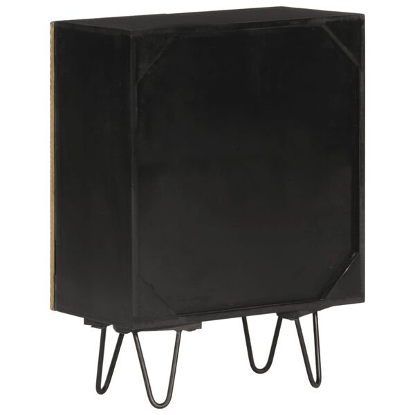 vidaXL Skjenk 55x30x75 cm heltre mango