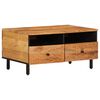 vidaXL Salongbord 80x54x40 cm heltre akasie