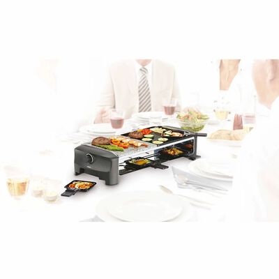Princess Raclettegrill med 8 panner stein 1300 W 162820