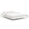 vidaXL Sengeramme hvit 135x190 cm konstruert tre