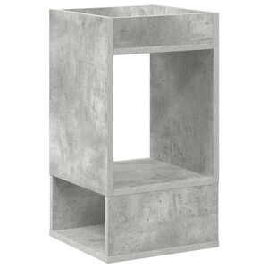vidaXL Avlastningsbord Betonggr&aring; 30 x 30 x 56 cm Konstruert tre