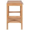 vidaXL Servantskap for bad heltre teak 74x45x75 cm