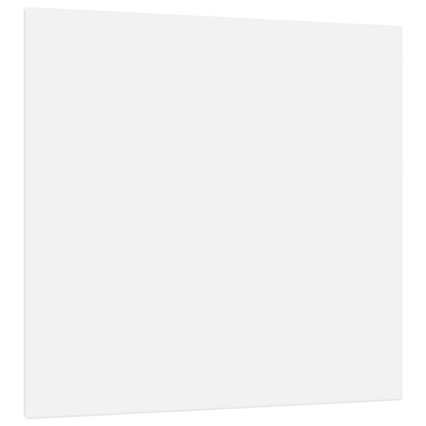 vidaXL Strukkede lerret 12 stk hvitt stoff og heltre furu