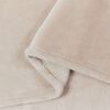 vidaXL Kastteppe Beige 220 x 240 cm Fleece