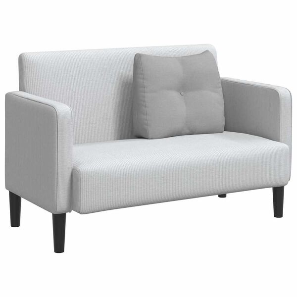 vidaXL Bakputen Sky Grey 60 x 24 x 50 cm stoff