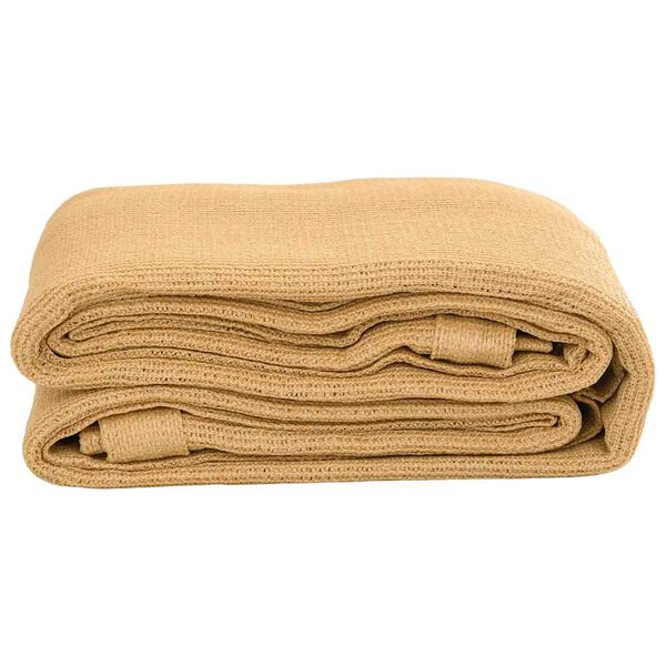 vidaXL Teltteppe sand 250x400 cm HDPE