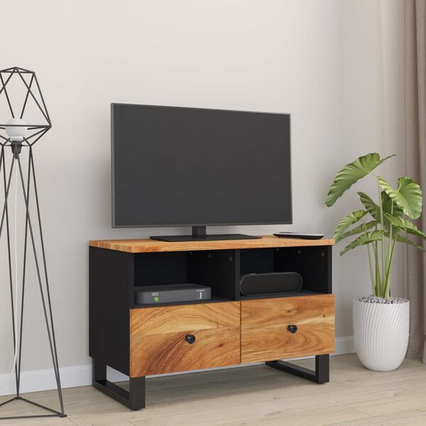 vidaXL TV-benk 70x33x46 cm heltre akasie