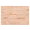 vidaXL Benkeplate til bad 60x40x1,5 cm heltre b&oslash;ketre