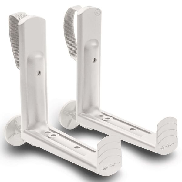 LECHUZA Plantekassebraketter balkong hvit 19030