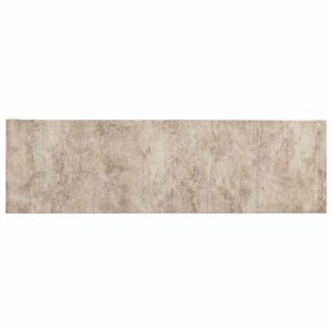 vidaXL Kj&oslash;kken teppe Beige betong 150 x 45 cm 100% Polyamid Vaskbar