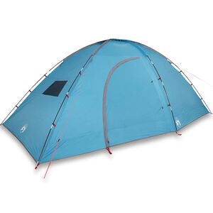 vidaXL Campingtelt 8 personer bl&aring; vanntett