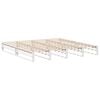 vidaXL Sengeramme uten madrass hvit 180x200 cm heltre furu