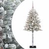 vidaXL Kunstig juletre med kuler 120 cm 150 LED-lys Varmhvit
