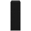 vidaXL Bokhylle Svart Eik 100 x 33 x 94,5 cm Konstruert tre