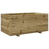 vidaXL Plantekasse 110x60x49,5 cm impregnert furu