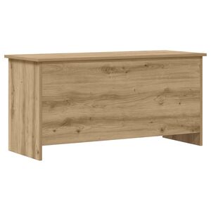 vidaXL Oppbevaringskiste Artisan eik 100 x 40 x 50 cm Konstruert tre