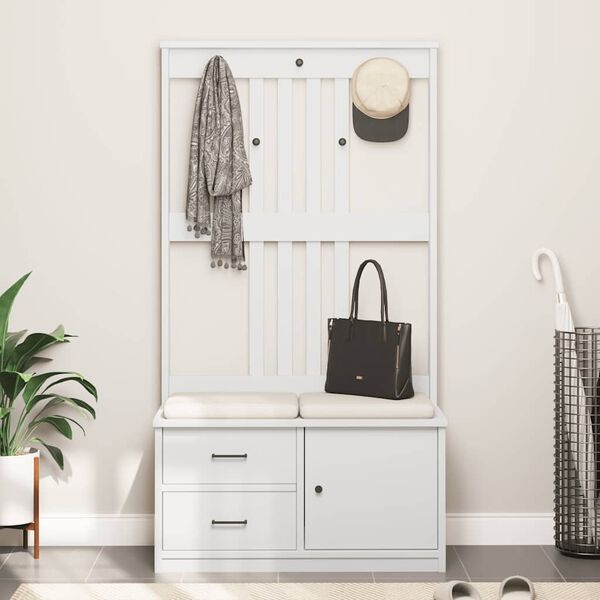 vidaXL Halltre SANDNES 87x40x159,5 cm heltre furu