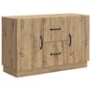 vidaXL Serviesskap Artisan eik 89 x 34,5 x 57 cm Konstruert tre