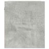 vidaXL Veggmonterte nattbord 2 stk betonggr&aring; 38x34x40 cm