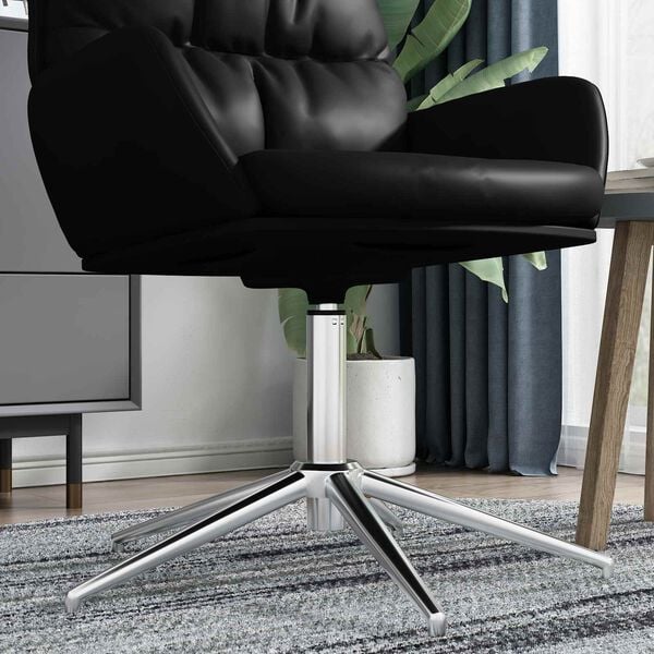 vidaXL Gassylinder til kontorstol Krom 14 cm Jern