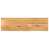 vidaXL Bordplate med naturlig kant 140x20x2,5 cm heltre mango