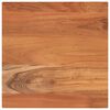 vidaXL Bordplate 60x60x2,5 cm firkantet heltre akasie