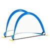 vidaXL Fotballm&aring;l for barn 2 stk oppbevaringspose 119x82x84,5 cm
