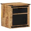 vidaXL Nattbord 45x40x45 cm heltre mango