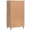vidaXL Highboard artisan eik 60x36x110 cm konstruert tre