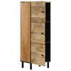 vidaXL Highboard 40x33x110 cm heltre mango