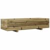 vidaXL Plantekasse 110x40x26,5 cm impregnert furu