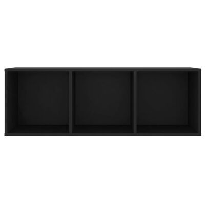 vidaXL TV-benk svart 107x35x37 cm sponplate