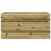vidaXL Plantekasse 90x40x45,5 cm impregnert furu