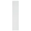 vidaXL Vegghylle kubeformet hvit 37x29,5x134,5 cm MDF