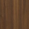 vidaXL Skoskap brun eik 63x24x104 cm konstruert tre