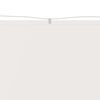 vidaXL Vertikal markise hvit 60x600 cm oxfordstoff