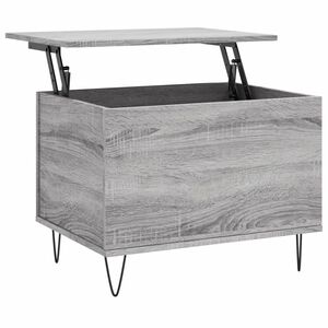 vidaXL Salongbord gr&aring; sonoma 60x44,5x45 cm konstruert tre
