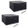 vidaXL Hagem&oslash;beltrekk 2stk 6 personer polyrotting 8 maljer 172x113cm