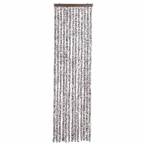 vidaXL Insektgardin brun og beige 56x200 cm chenille