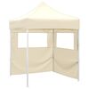 vidaXL Partytelt Krem 200 x 200 x 315 cm Oxford Stoff