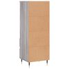 vidaXL Highboard grå sonoma 40x36x110 cm konstruert tre