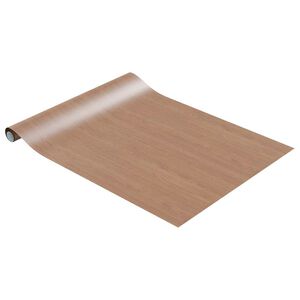 vidaXL Selvklebende folie til m&oslash;bler lys eikefarge 500x90 cm PVC