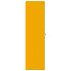 vidaXL Oppbevaringsskap med lagring 2 pcs Sennepsgul 90 x 40 x 140 cm