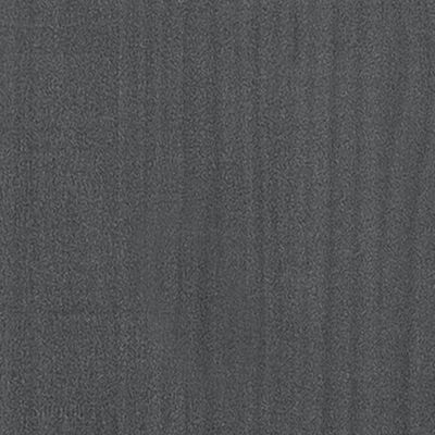 vidaXL Bokhylle/romdeler 40x30x167,5 cm grå heltre furu